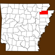 Craighead County - Statewide Map