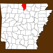 Baxter County - Statewide Map