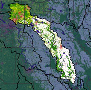 Watershed Land Use Map - Bayou Meto