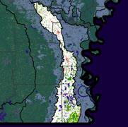 Watershed Land Use Map - Boeuf