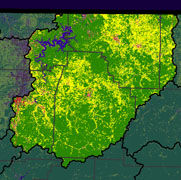 Watershed Land Use Map - Upper White (Beaver)