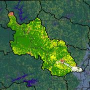 Watershed Land Use Map - Middle White