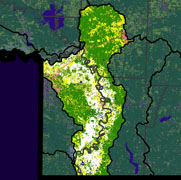 Watershed Land Use Map - McKinney-Posten Bayous