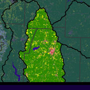 Watershed Land Use Map - Loggy Bayou